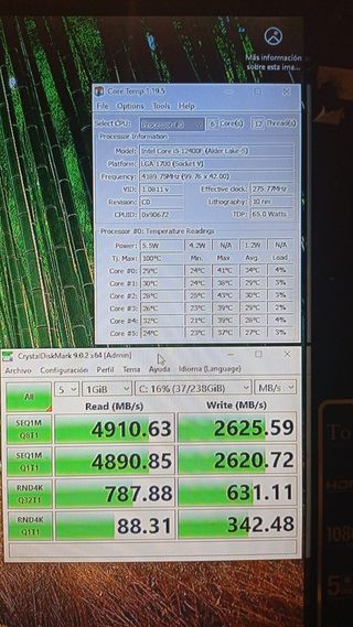 I5 12400 RX 5700 @ RAM 16gb @ Nvme SSD HDD 1.6tb