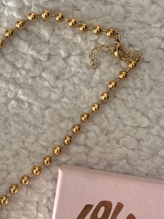 Collar Lola La Bola Dorado