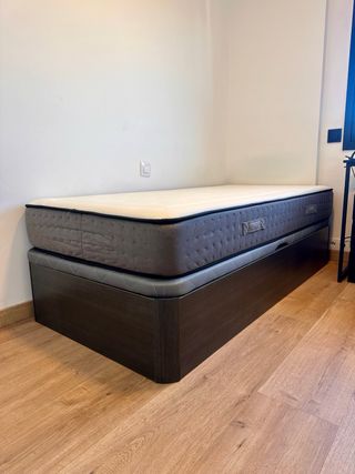 Cama canapé con colchón casi sin usar como nuevo