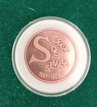 Medalla Ceca de Sevilla 1587-1987