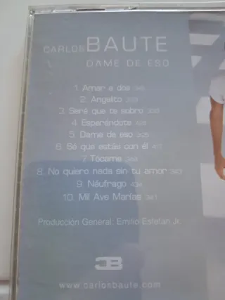 CD Carlos Baute Dame de eso