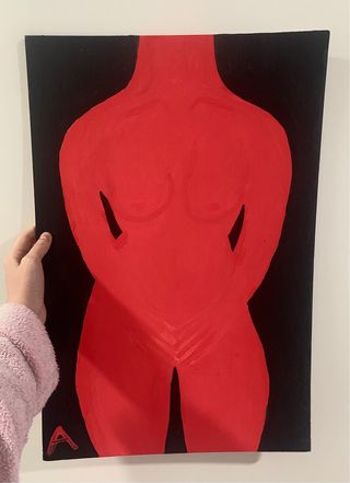 Cuadro acrílico por Ángela de La Torre