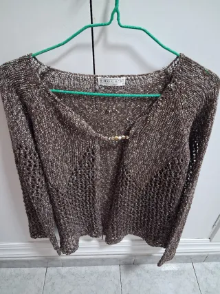 Chaqueta YHOCO'S Mujer Talla L Marrón