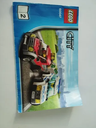 Lego Coche Policía y Camión Grúa