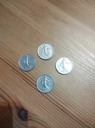 Lote Monedas Francesas