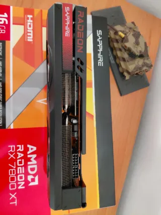 Sapphire RX 7800 XT 16GB Tarjeta Gráfica