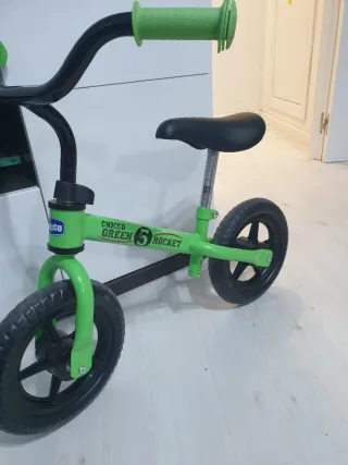 Bicicleta de equilibrio Chicco verde
