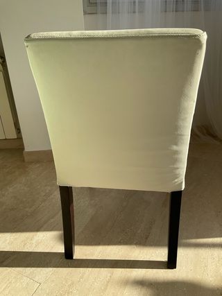 6 Sillas Comedor Piel Blanca BoConcept