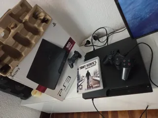 Consola Sony PS3 Slim 160GB Negra