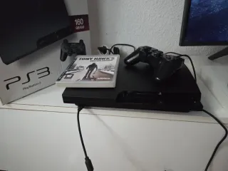 Consola Sony PS3 Slim 160GB Negra