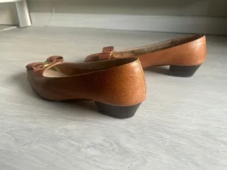 Décolleté Salvatore Ferragamo Marrone Tg 8