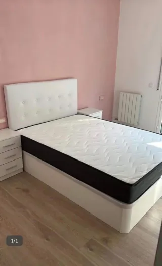 Canape abatible madera y tela