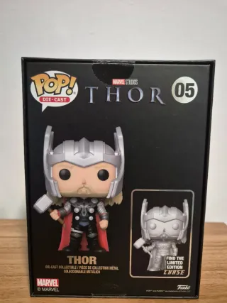 Funko Pop Die-Cast Chase Thor #05 Marvel
