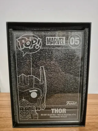 Funko Pop Die-Cast Chase Thor #05 Marvel
