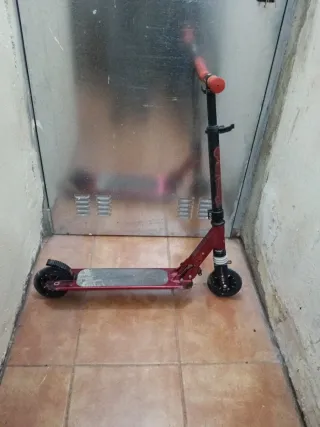 Patinete Oxelo Rojo y Negro