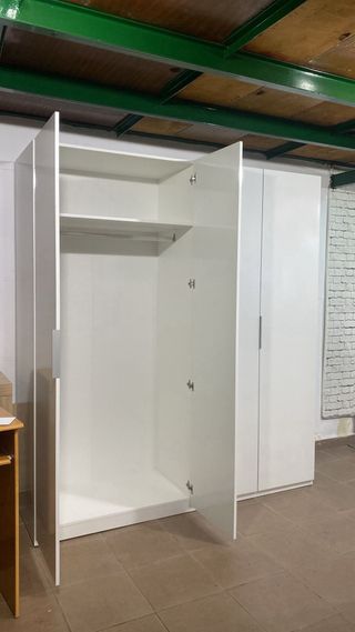 Armario 4 Puertas Blanco