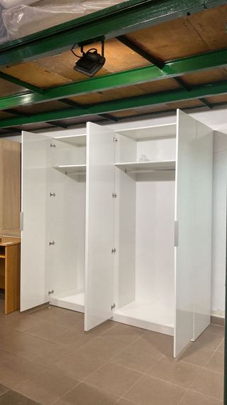 Armario 4 Puertas Blanco