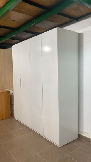 Armario 4 Puertas Blanco