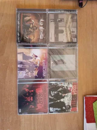 Lote 6 CDs Rap Nacional