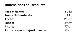 Escritorio Ikea Blanco