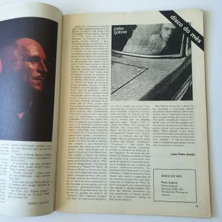 peter gabriel rare magazine 1977 vintage genesis c