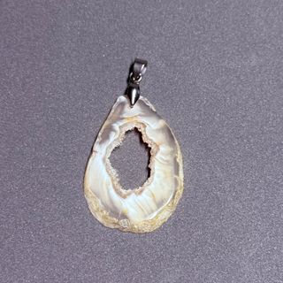 Colgante Ágata Mineral Pulido