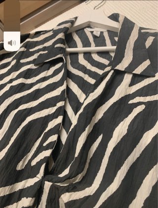 Camicia H&M zebrata