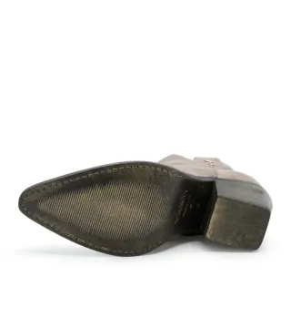 Botines Nero Giardini Oro.