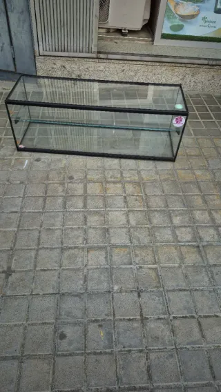 Acuario de cristal