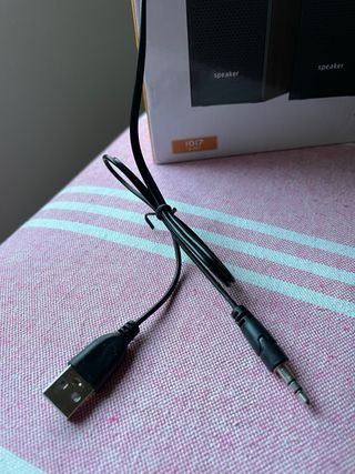 Altavoces Multimedia Madera YSD