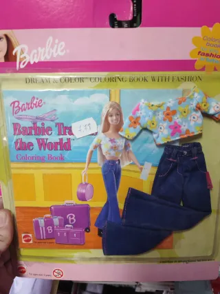 Lote 4 Ropas Barbie Vintage 1999 coleccionista