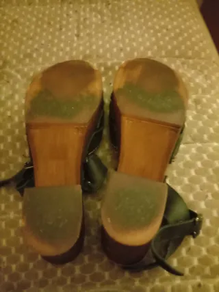 Zapatos de piel Lisa Brentel tacón plataforma