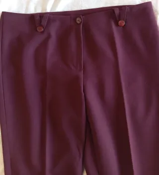 Pantaloni "Bugatti station" donna bordeaux