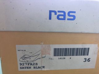 Bailarinas negras Ras Talla 36