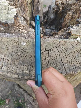 Funda iPhone 11 Transparente Azul