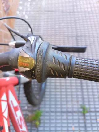 Bicicleta infantil roja WST