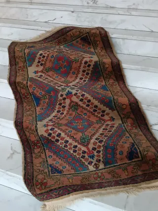 ALFOMBRA IRANÍ 100% LANA CON CERTIFICADO