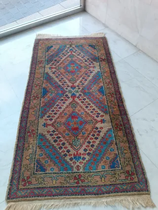 ALFOMBRA IRANÍ 100% LANA CON CERTIFICADO