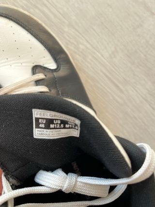 Zapatilla Feelground Barefoot Negra/Blanca