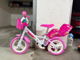 Bicicleta Infantil Unicornio Rosa