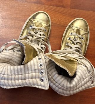 Converse All Star edizione limitata oro