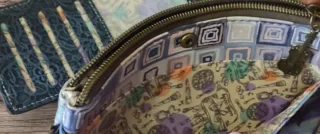 Monedero azul mujer precioso