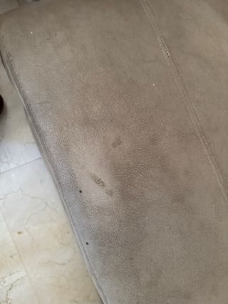 Sofá Chaiselongue Beige Tela