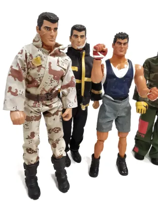 Lote Muñecos Acción Man Años 90-2000