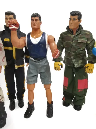 Lote Muñecos Acción Man Años 90-2000