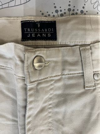 Pantaloni uomo Trussardi Jeans beige M