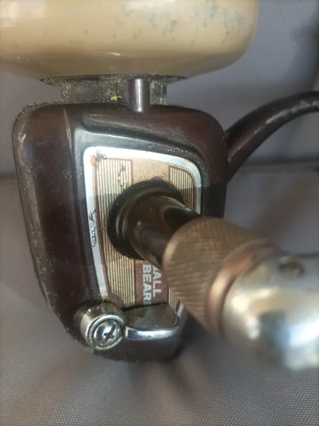 Carrete de pesca vintage