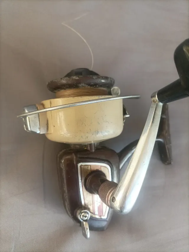 Carrete de pesca vintage