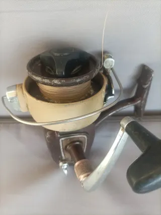 Carrete de pesca vintage