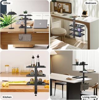 Estante Escritorio 3 Niveles Giratorio 360